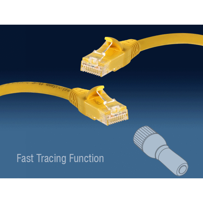 Delock RJ45 Cable Cat.6A U/UTP Fast Tracing 0.5 m