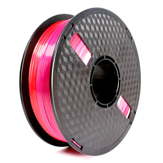 Gembird PLA Silk Rainbow Rood/Paars 1.75 mm, 1 kg