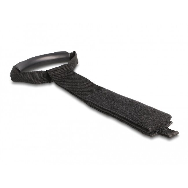 Delock Carrying Strap with hook-and-loop fastener L 560 x W 50 mm black 2 pieces
