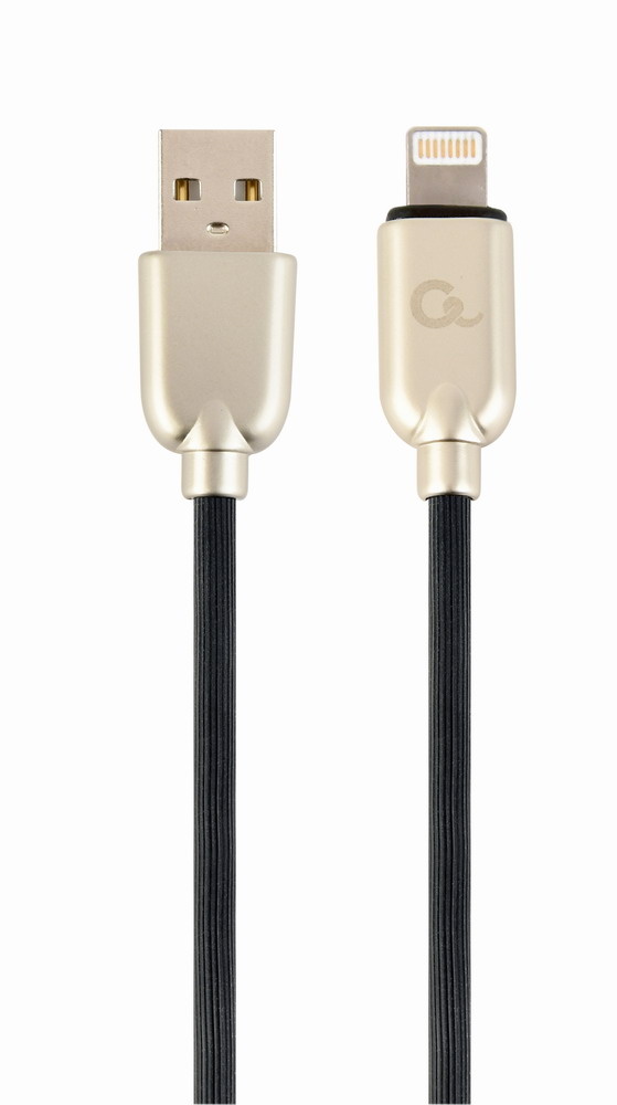 Cablexpert CC-USB2R-AMLM-1M Lightning-kabel Zwart