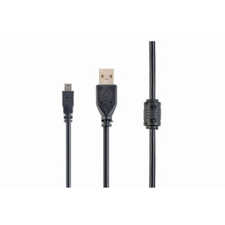Cablexpert Premium Mini (5P)-USB kabel, 1.8 meter