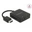 Delock HDMI Audio Extractor 4K 60 Hz compact