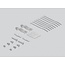 Delock Keystone Patch Panel 8 Port black