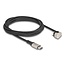 Delock Data and charging cable USB Type-C™ to Lightning™ for iPhone™ and iPad™ 180° angled 2 m MFi