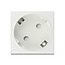 Delock Easy 45 Grounded Power Socket with a 45° arrangement extendable 45 x 45 mm