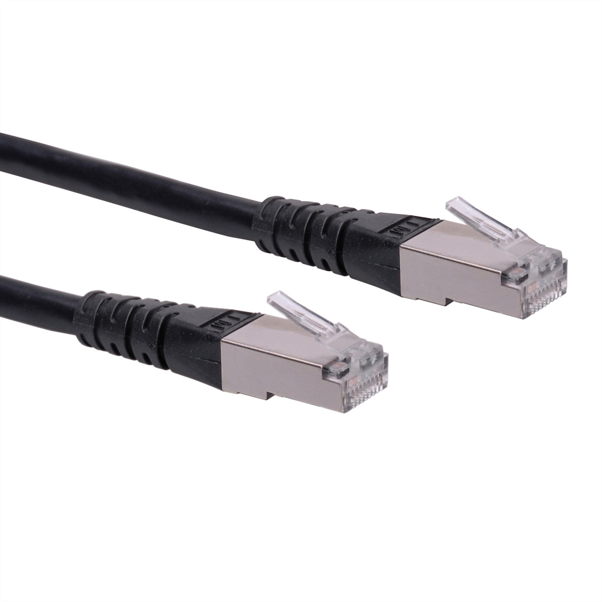 ROLINE S/FTP patchkabel Cat6 zwart 1,5m