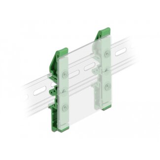 DeLOCK Delock DIN rail clip for PCB 85 mm 4 pieces