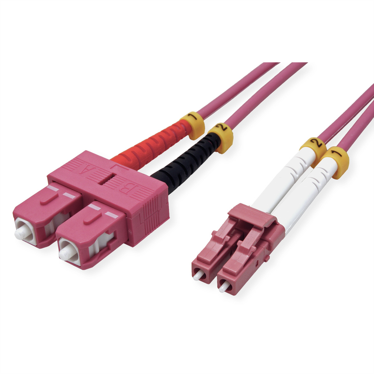 VALUE Duplex Glasvezel Patchkabel OM4 50/125 LC/SC 5m