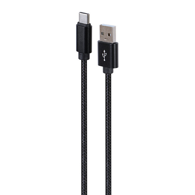 USB-C kabel zwart 1.8 meter