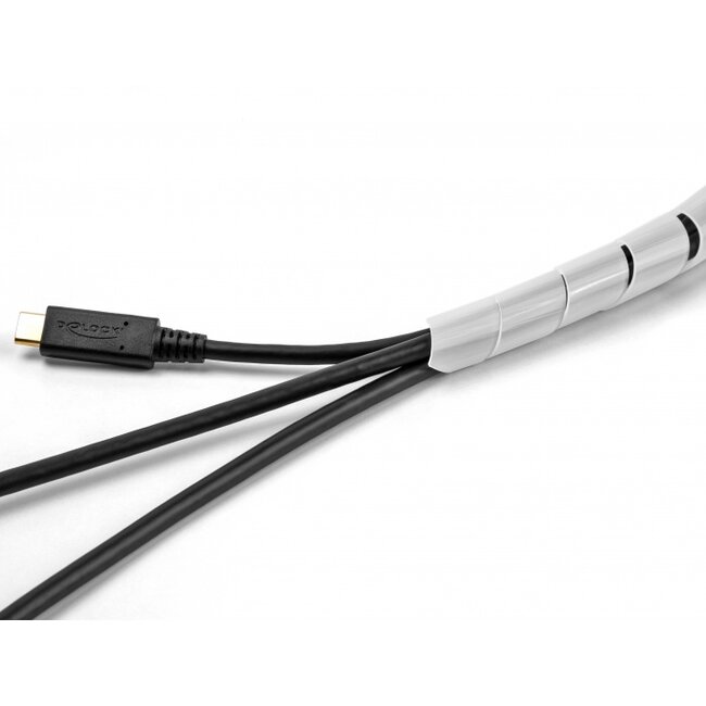 Delock Spiral Hose flexible 2 m x 16 mm transparent