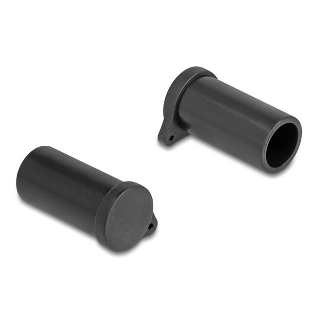 Delock Dust Cover for MC4 - DL4 female 10 pieces black