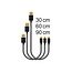 Delock Data and Fast Charging Cable USB 2.0 Type-A male > USB 2.0 Type Micro-B male 3 pieces set black