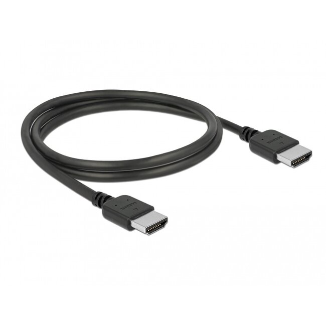 Delock Premium HDMI Cable 4K 60 Hz 1 m