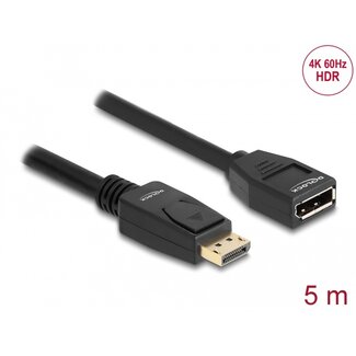 DeLOCK Delock DisplayPort 1.2 extension cable 4K 60 Hz 5 m