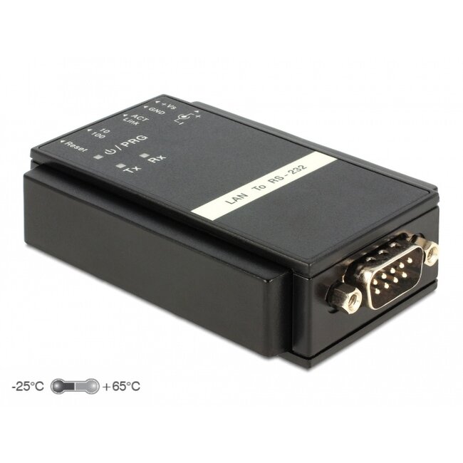 Delock Converter Ethernet LAN TCP/IP > Serial RS-232
