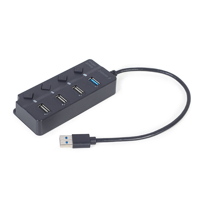 4-poorts USB hub (1 x USB 3.1 + 3 x USB 2.0)
