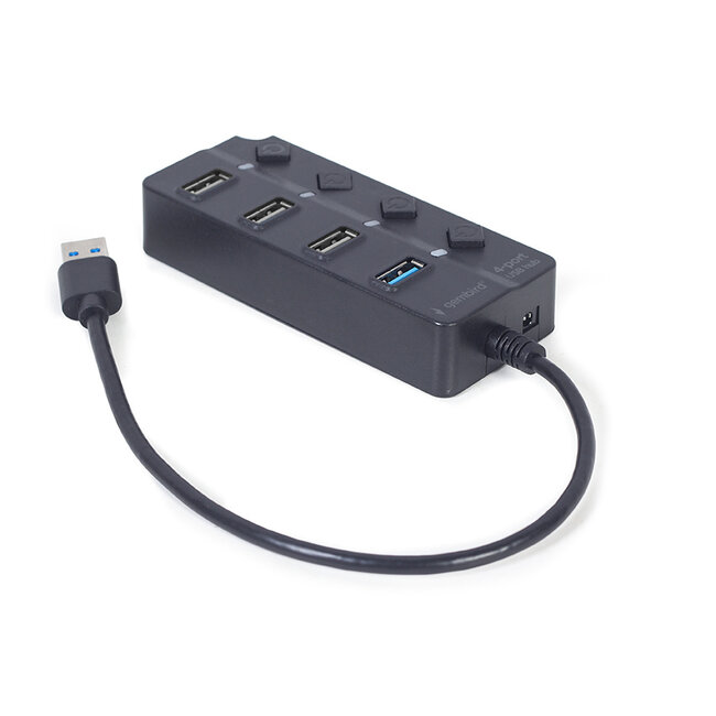 4-poorts USB hub (1 x USB 3.1 + 3 x USB 2.0)