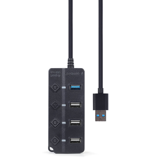 4-poorts USB hub (1 x USB 3.1 + 3 x USB 2.0)