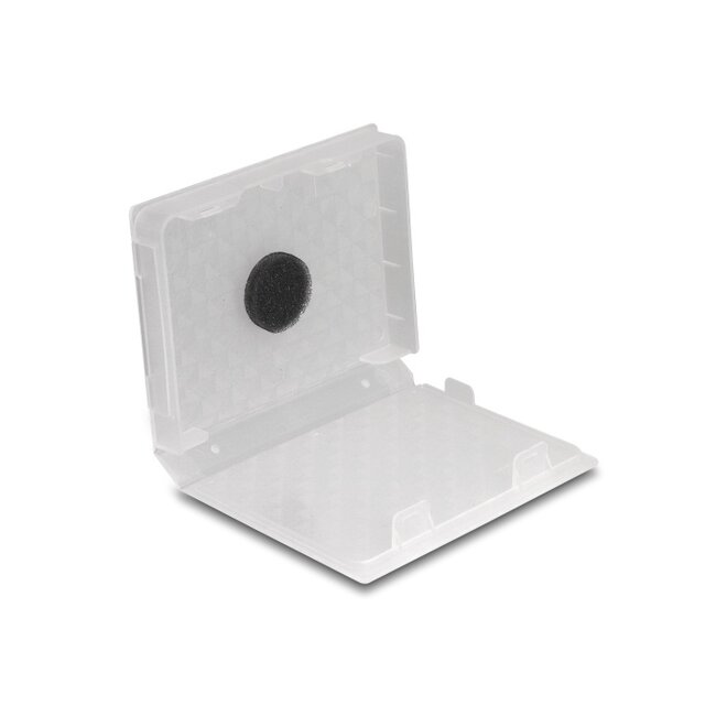 Delock Protection Box for 2.5″ HDD / SSD transparent