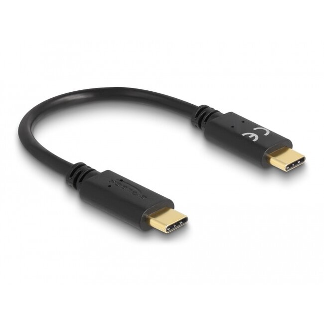 Delock USB Type-C™ Charging Cable 15 cm PD 5 A with E-Marker