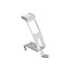 Delock Keystone Holder with labelling field 1 port for DIN rail metal