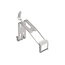 Delock Keystone Holder with labelling field 1 port for DIN rail metal