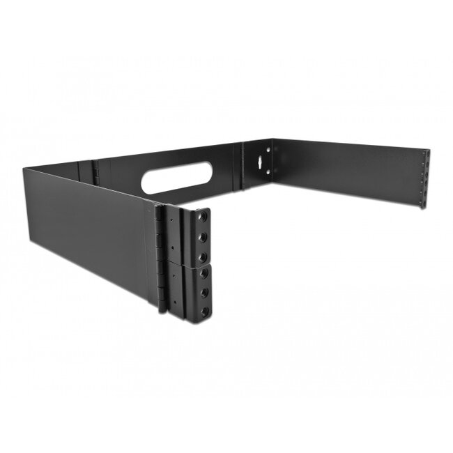 Delock 19″ Wall Mount Rack 2U foldable black