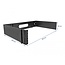 Delock 19″ Wall Mount Rack 2U foldable black