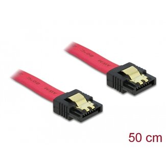 DeLOCK Delock SATA 3 Gb/s Cable 50 cm red