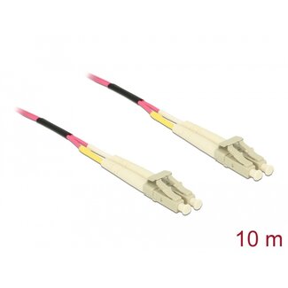 DeLOCK Delock Cable Optical Fibre LC > LC Multi-mode OM4 10 m