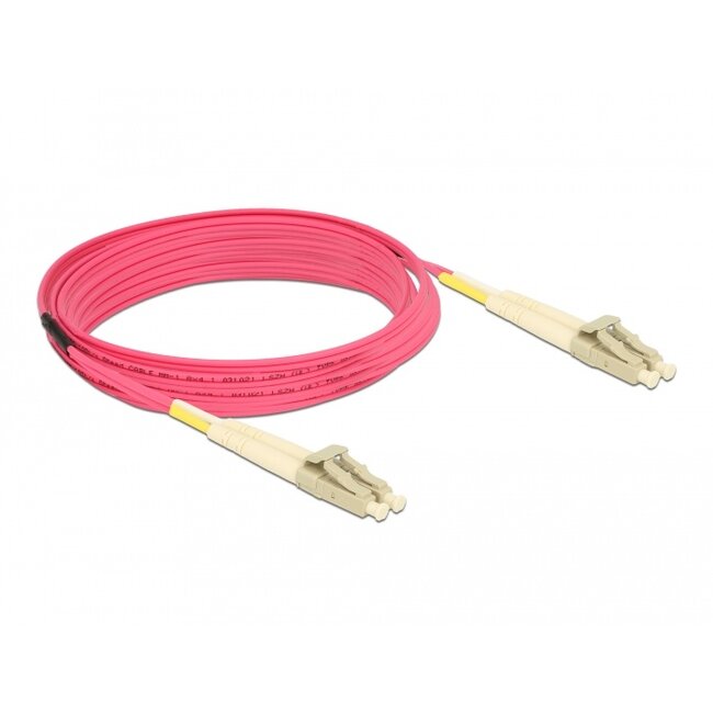 Delock Cable Optical Fibre LC > LC Multi-mode OM4 10 m