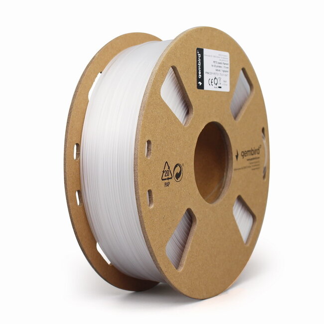 PETG Wit 1.75 mm, 1 kg