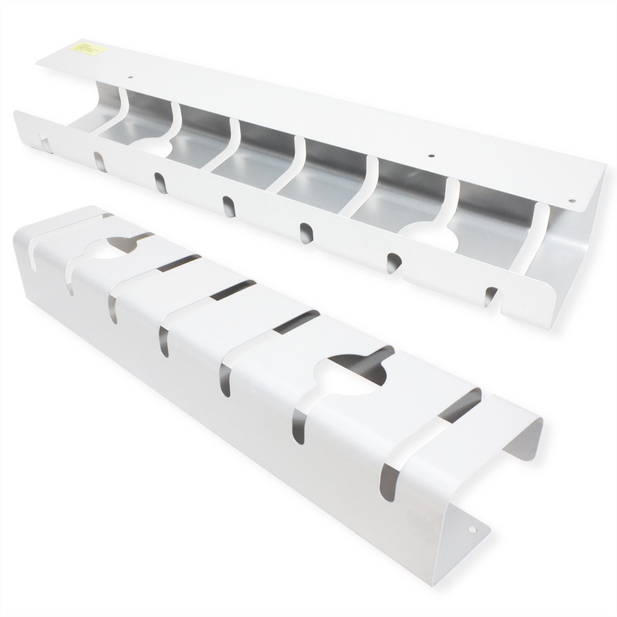 Bureau Kabelgoot 11x8cm Wit 1,1 meter lang