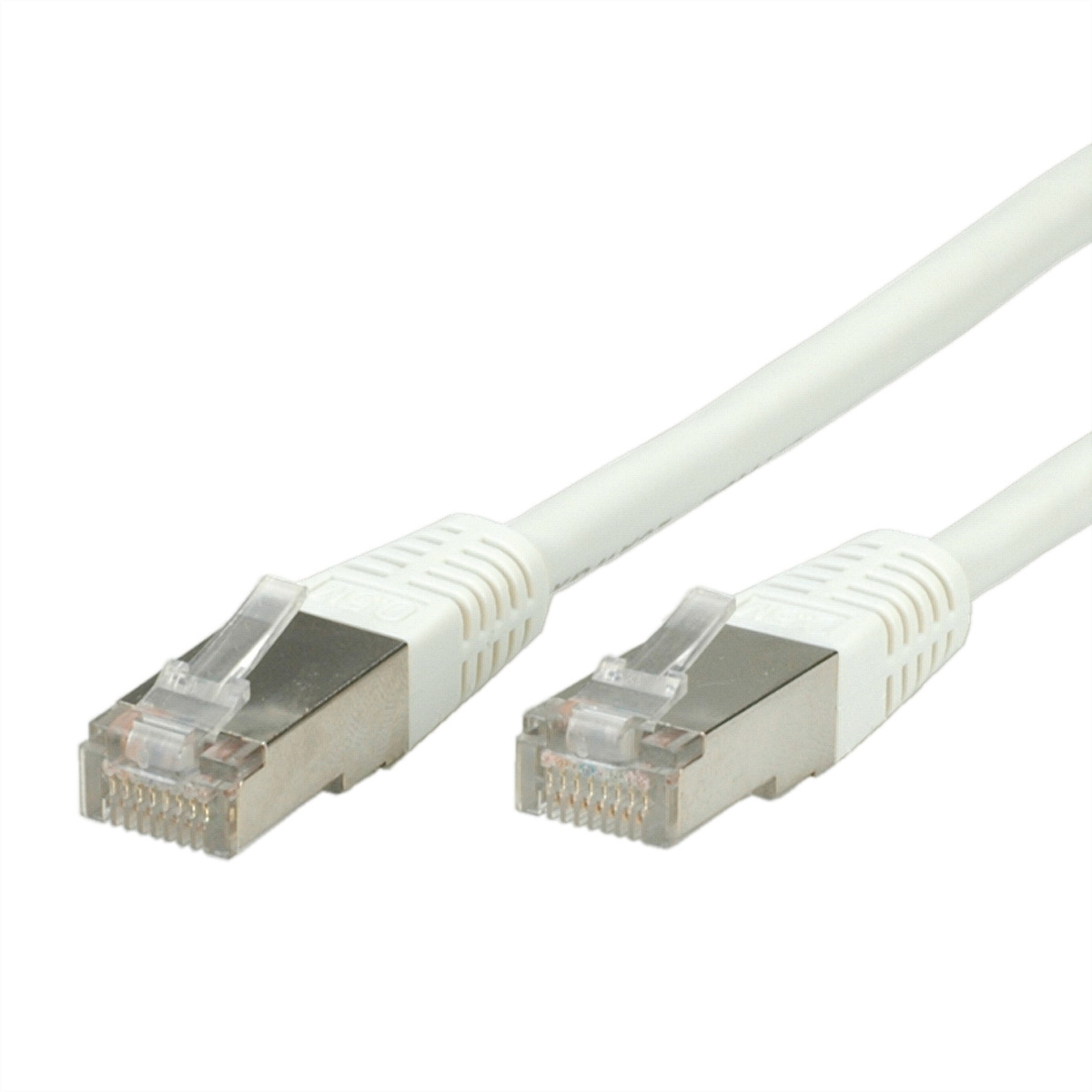 Roline Value S/FTP (PiMF) Patchkabel, Cat. 6, witte 1.5m. Snoerlengte: 1,5 m, Kabel standaard: Cat6, Kabelafscherming: S/FTP (S-STP), Aansluiting 1: RJ-45, Aansluiting 2: RJ-45