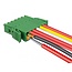 Delock Terminal block set for PCB 6 pin 3.81 mm pitch vertical