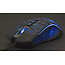 7-knops optische gaming muis met gekleurde verlichting, zwart