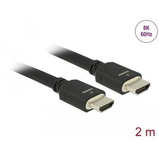 DeLOCK Delock Ultra High Speed HDMI Cable 48 Gbps 8K 60 Hz 2 m