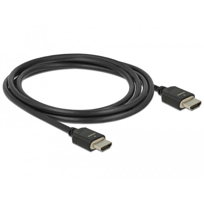Delock Ultra High Speed HDMI Cable 48 Gbps 8K 60 Hz 2 m
