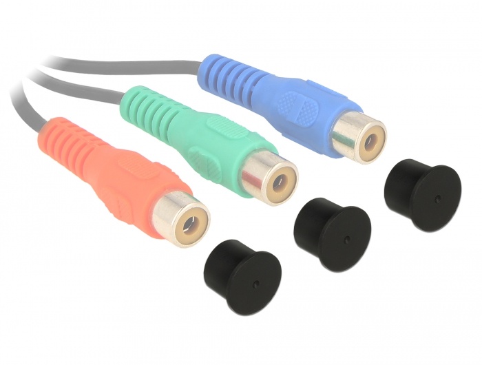 DeLOCK 60168 10 stuksuk(s) Polyethyleen Dop kap voor bevestigingsschroeven