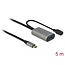 Delock Active USB 3.1 Gen 1 extension cable USB Type-C™ to USB Type-A 5 m