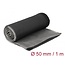 Delock EMI Shielding braided sleeve with hook-and-loop fastener heat resistant 1 m x 50 mm black