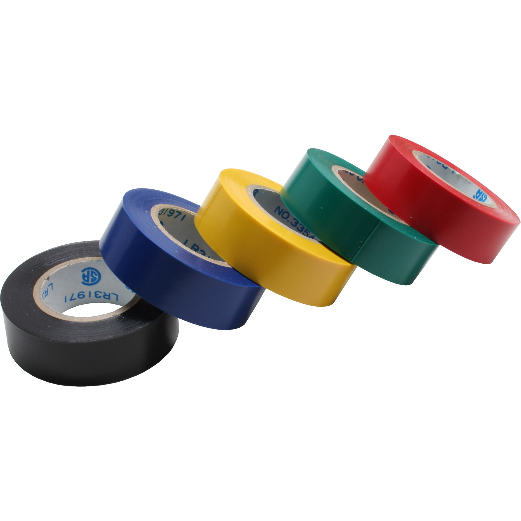 InLine® 5 kleuren isolatietape, 18mm x 30ft. (9.14m) |