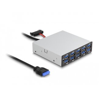 DeLOCK Delock 3.5″ USB 5 Gbps Front Panel 10 x USB Type-A