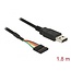 Delock Converter USB 2.0 male > TTL 6 pin pin header female 1.8 m (5 V)