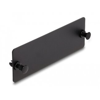 DeLOCK Delock Fiber Optic Blind Panel black