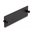 Delock Fiber Optic Blind Panel black