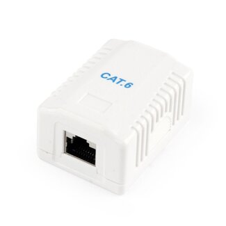 Cablexpert CAT6 FTP LAN-opbouwdoos, 1-poorts