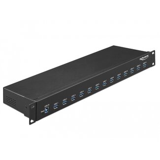 DeLOCK Delock 19″ Industry Hub 13 x USB 3.1 Gen 1 Type-A