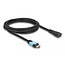 Delock High Speed HDMI extension cable 48 Gbps 8K 60 Hz 2 m