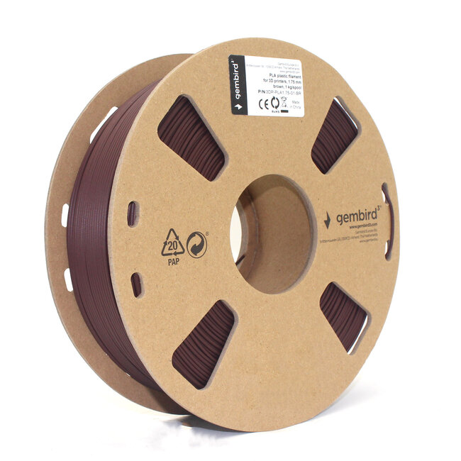 PLA Filament Bruin, 1.75 mm, 1 kg
